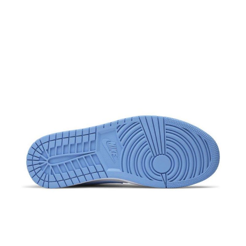 Air Jordan 1 Lav Blå Hvit Damesko