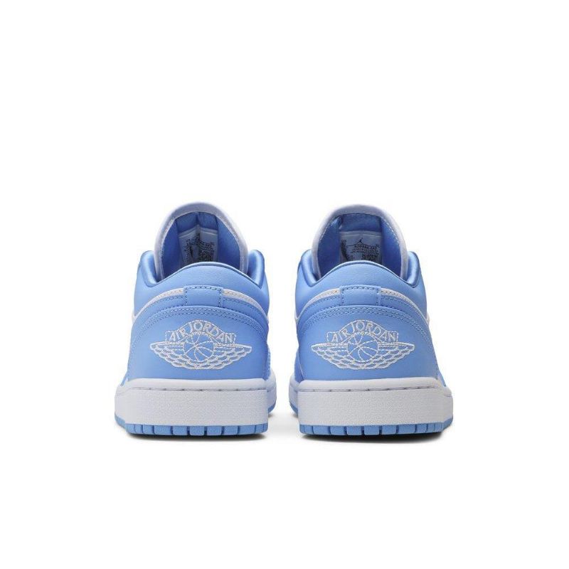 Air Jordan 1 Lav Blå Hvit Damesko