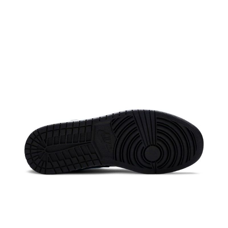 Air Jordan 1 Lav Blå Svart Herresko