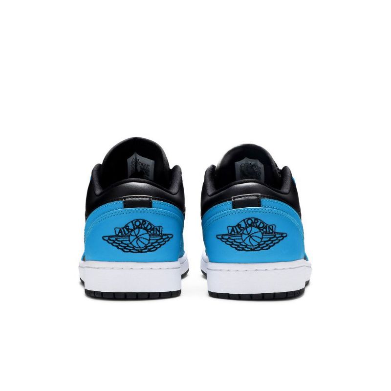 Air Jordan 1 Lav Blå Svart Herresko