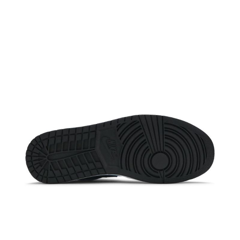 Air Jordan 1 Lav Blå Svart Herresko