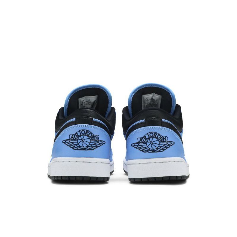 Air Jordan 1 Lav Blå Svart Herresko