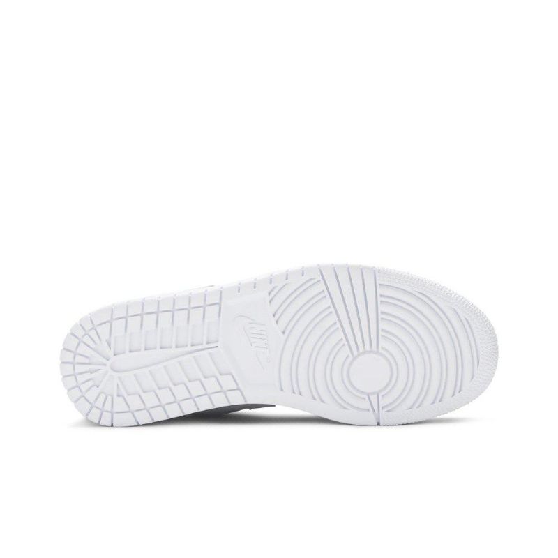 Air Jordan 1 Lav Grå Hvit Damesko