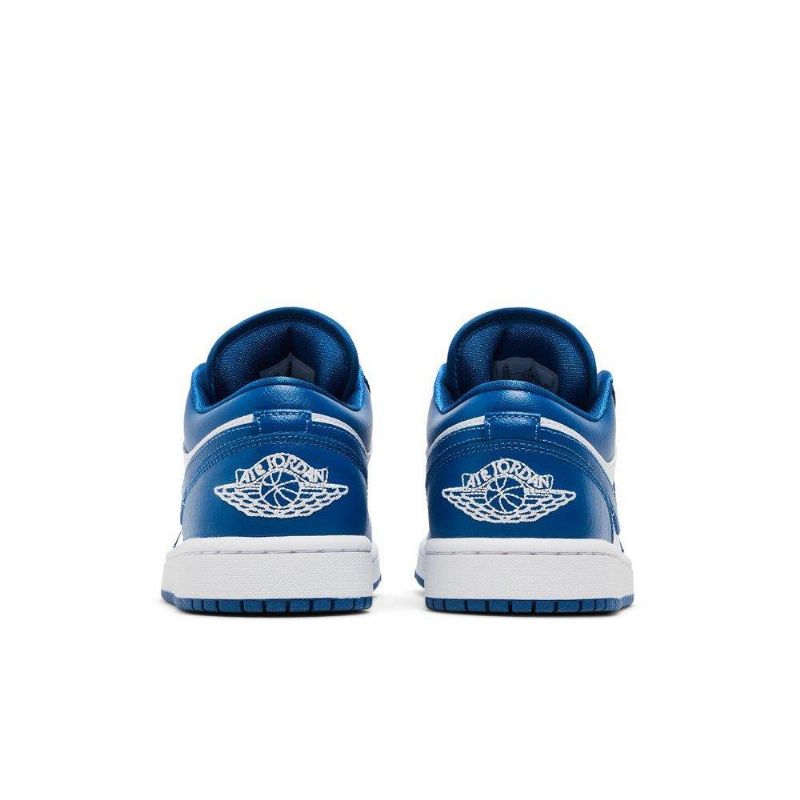 Air Jordan 1 Lav Hvit Blå Damesko