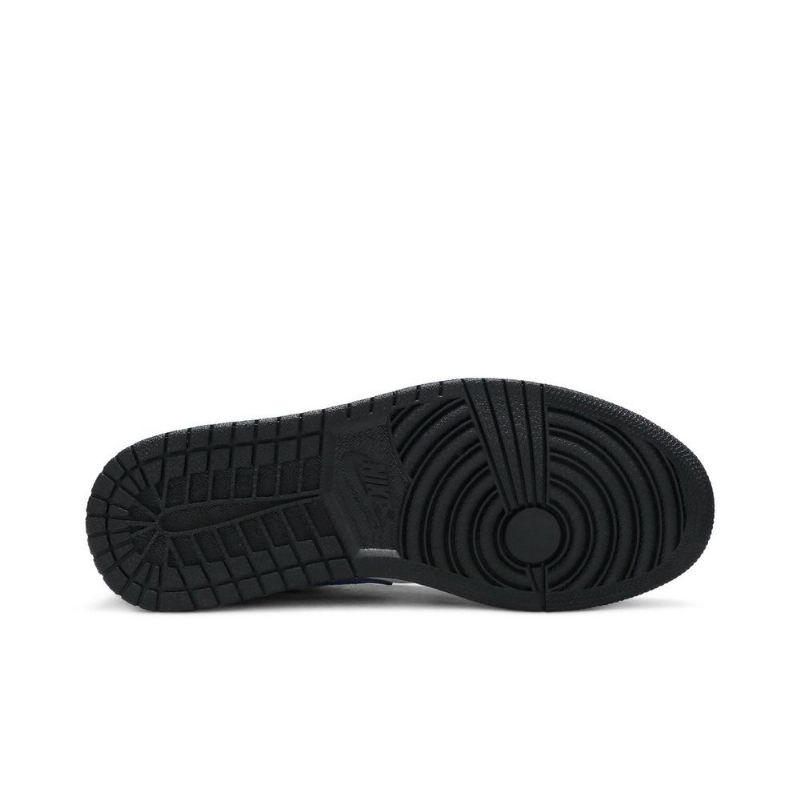 Air Jordan 1 Lav Hvit Blå Svart Herresko