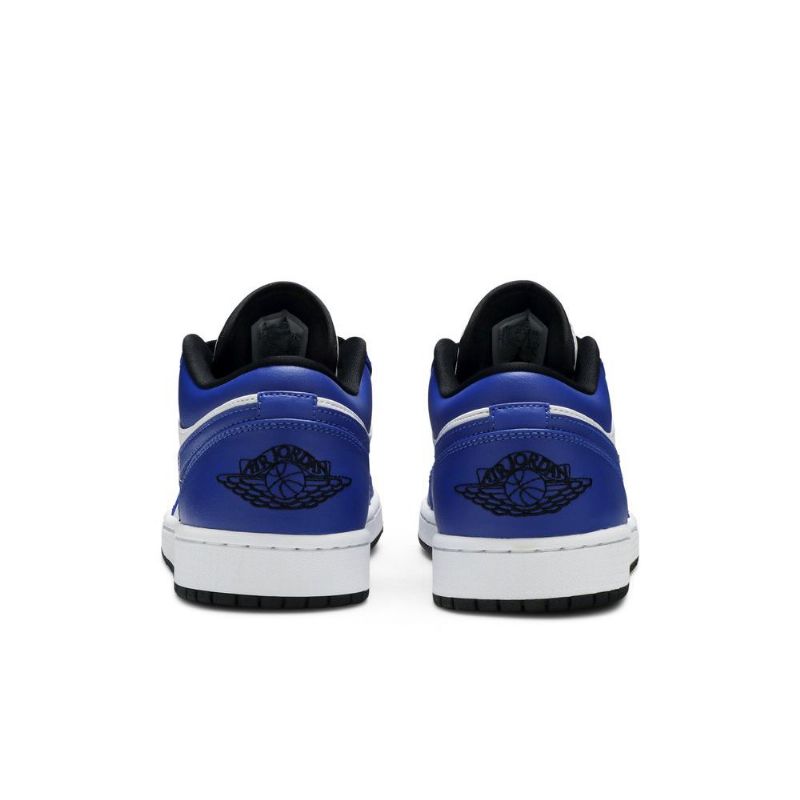 Air Jordan 1 Lav Hvit Blå Svart Herresko