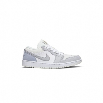 Air Jordan 1 Lav Hvit Grå Herresko