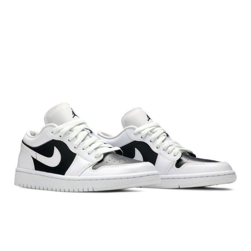 Air Jordan 1 Lav Hvit Svart Damesko