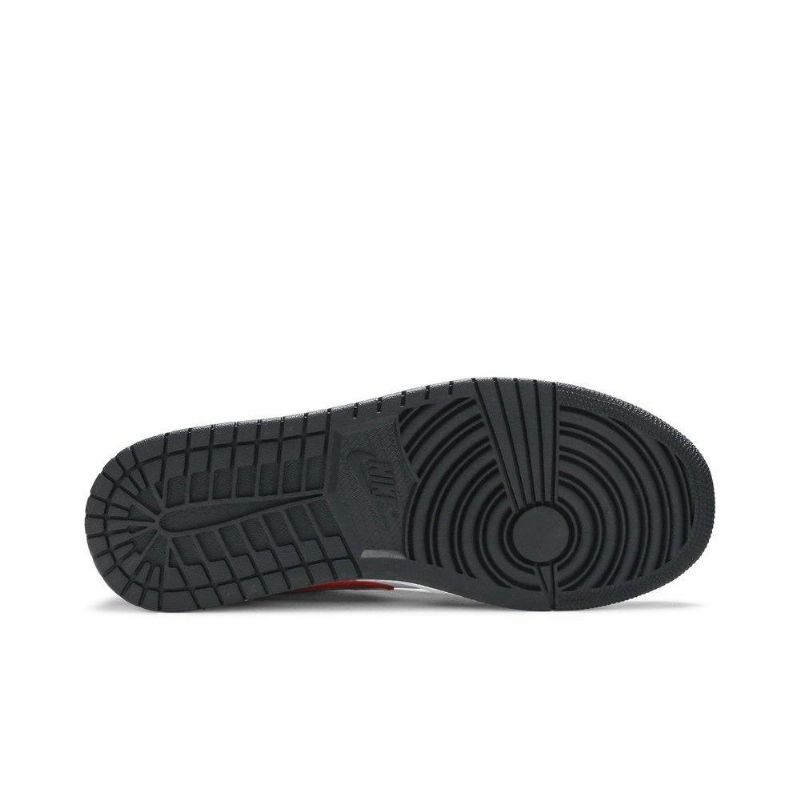 Air Jordan 1 Lav Hvit Svart Flerfarget Damesko