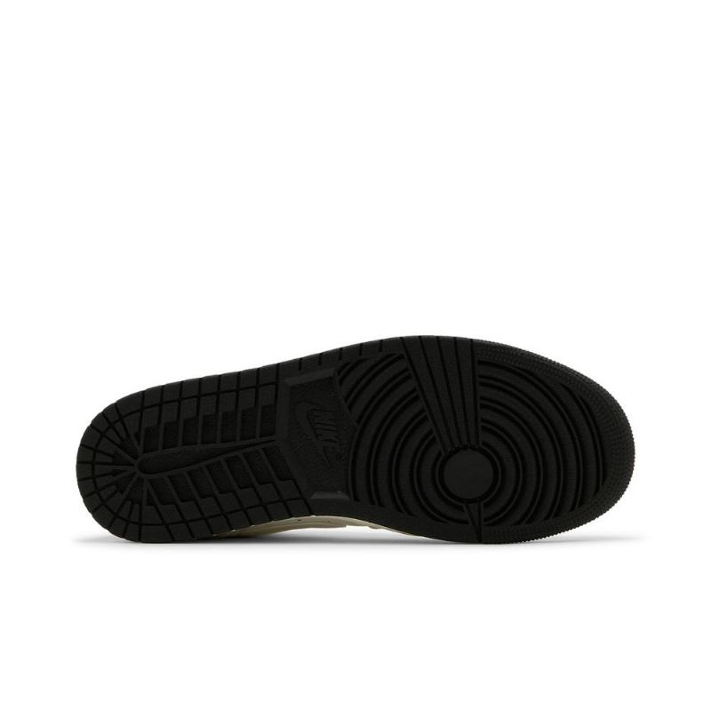 Air Jordan 1 Lav Hvit Svart Herresko