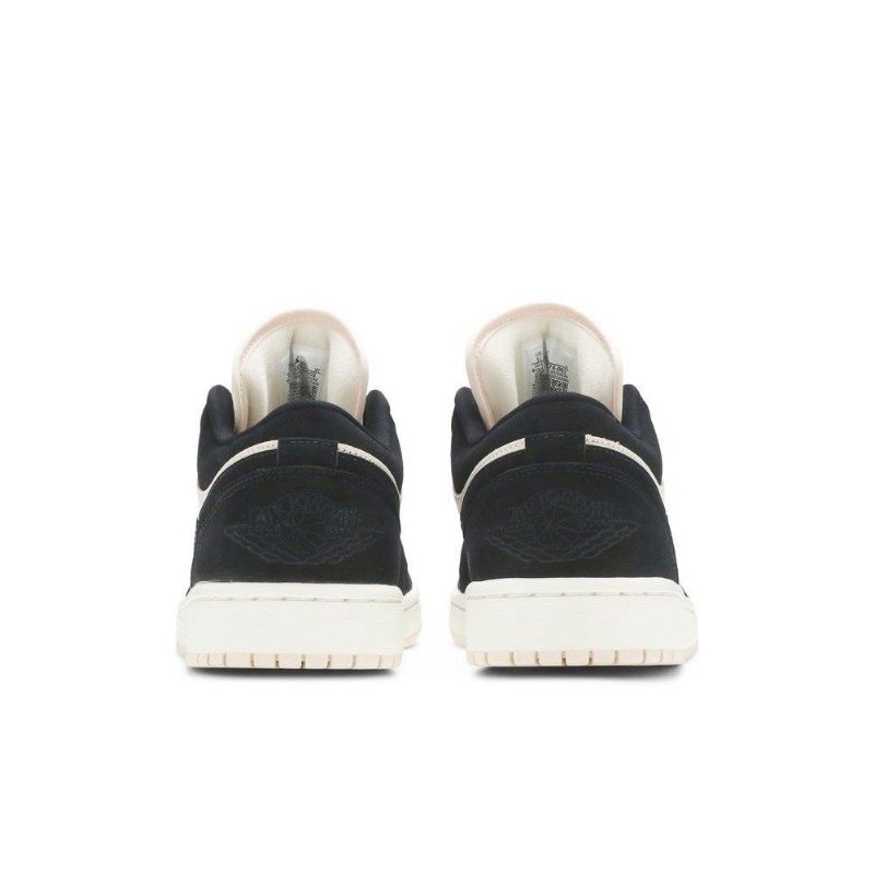 Air Jordan 1 Lav Svart Beige Damesko