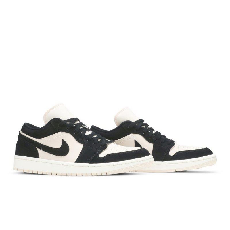 Air Jordan 1 Lav Svart Beige Damesko