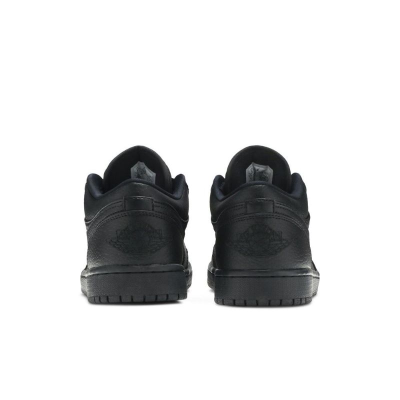 Air Jordan 1 Lave Svarte Sko Herre