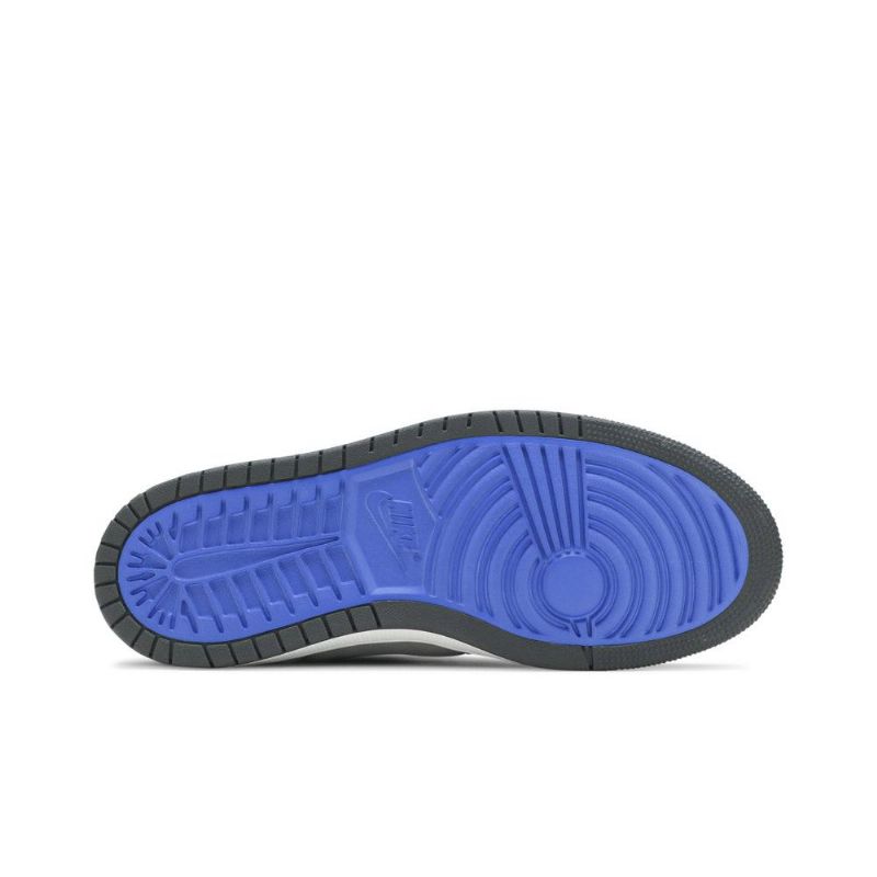 Air Jordan 1 League Of Legends Zoom Comfort Grå Svart Blå Hvit Herresko