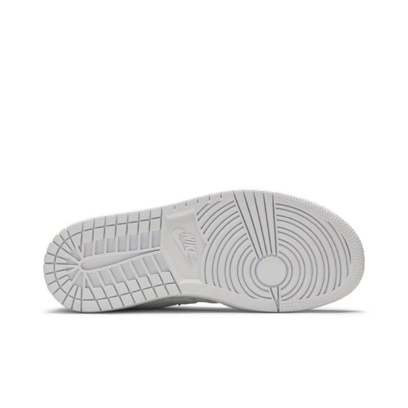 Air Jordan 1 Low Breathe Hvite Damesko