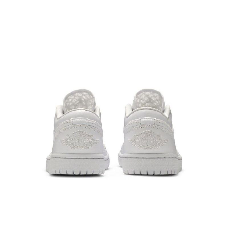 Air Jordan 1 Low Breathe Hvite Damesko
