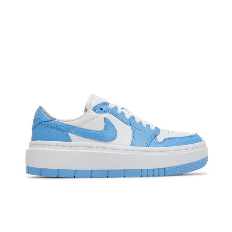 Air Jordan 1 Low Elevate Hvit Blå Damesko