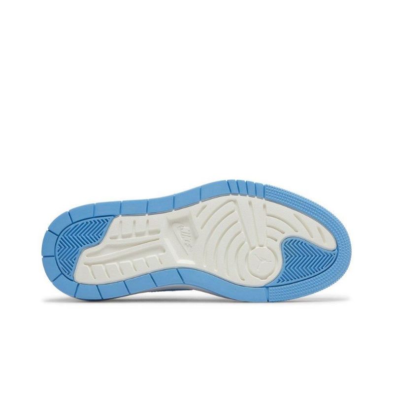 Air Jordan 1 Low Elevate Hvit Blå Damesko
