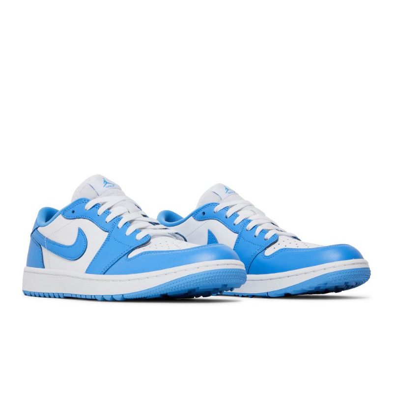 Air Jordan 1 Low Golf Hvit Blå Herresko