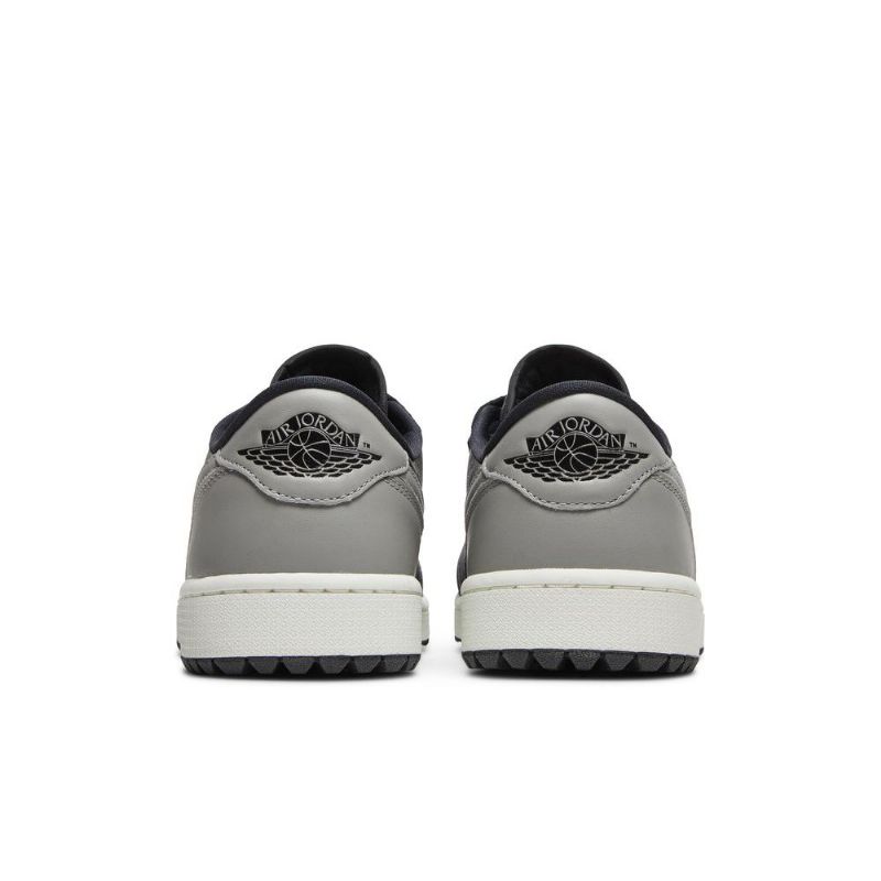 Air Jordan 1 Low Golf Svart Grå Herresko