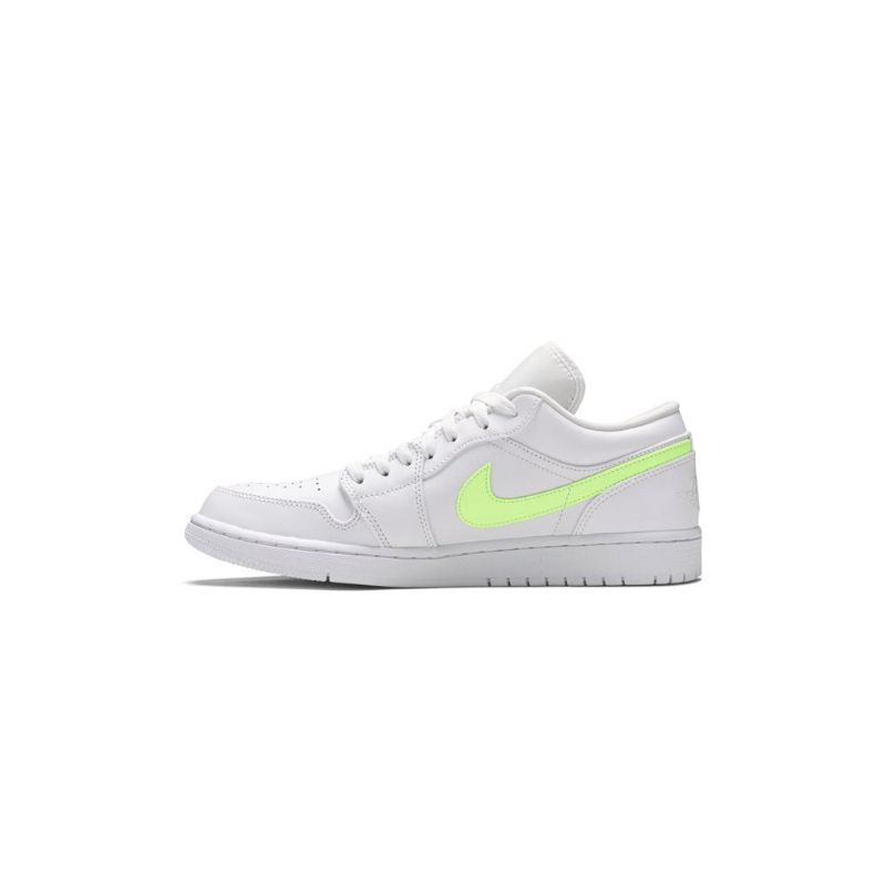 Air Jordan 1 Low Hvit Flerfarget Herresko