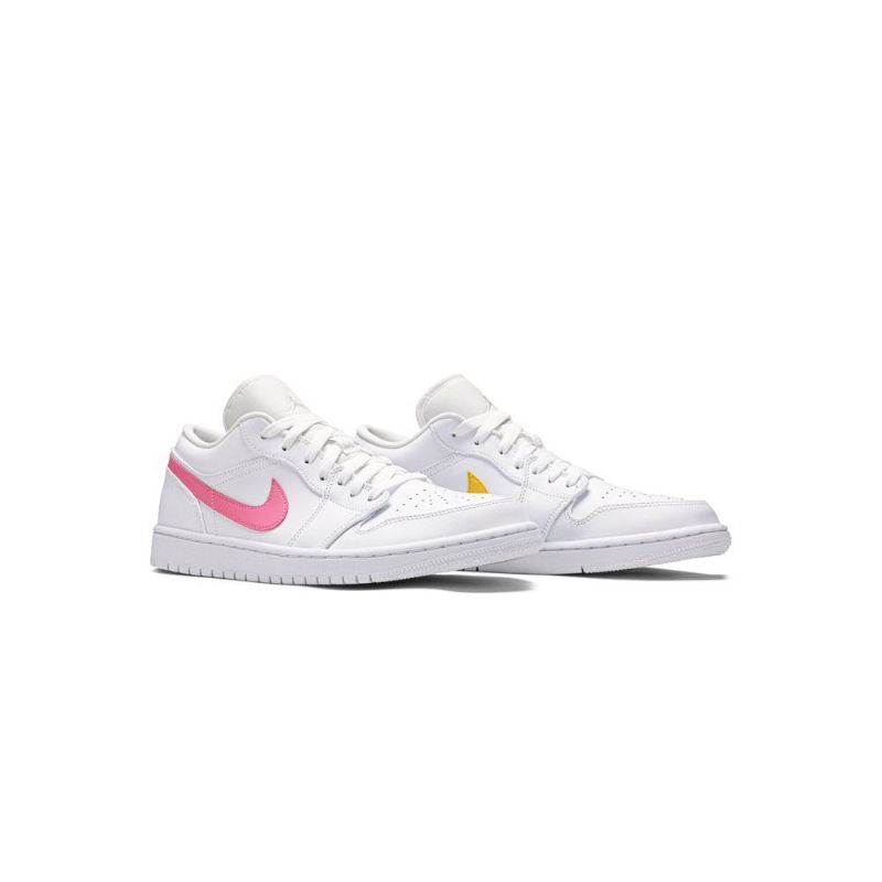 Air Jordan 1 Low Hvit Flerfarget Herresko