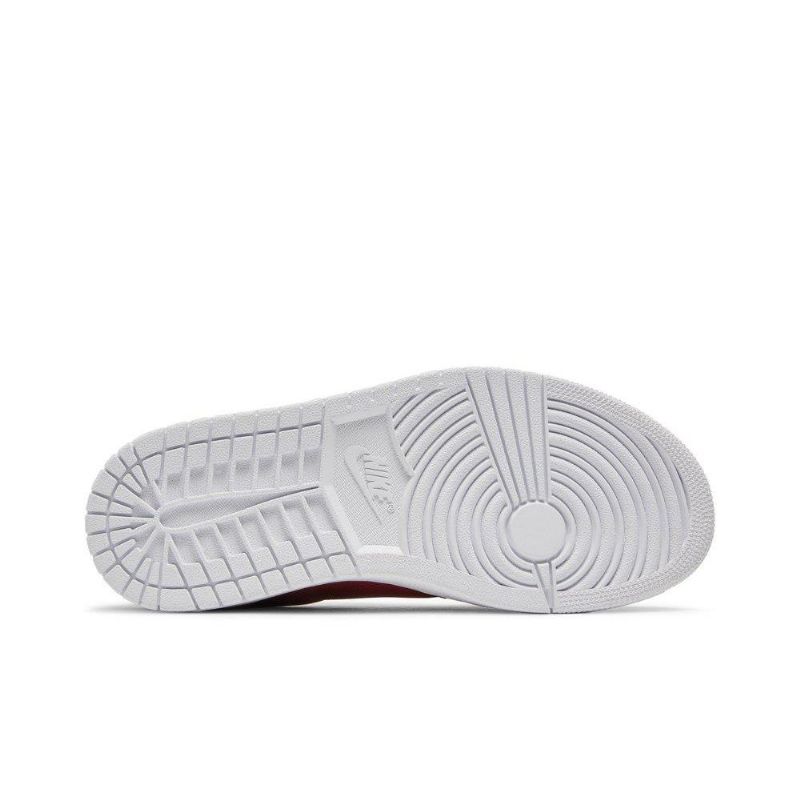 Air Jordan 1 Low Ns Rød Hvit Damesko