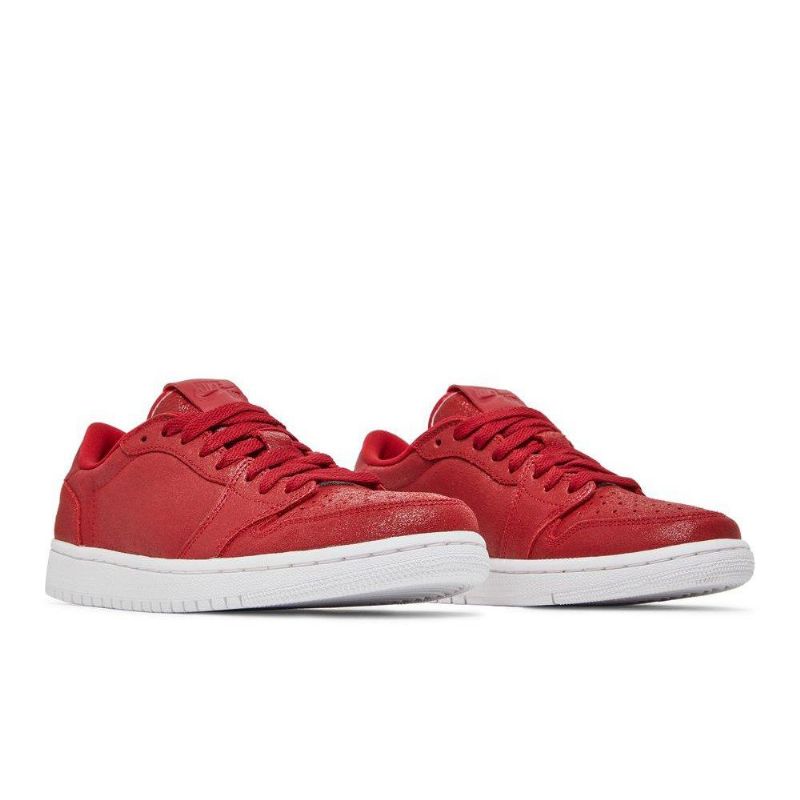 Air Jordan 1 Low Ns Rød Hvit Damesko