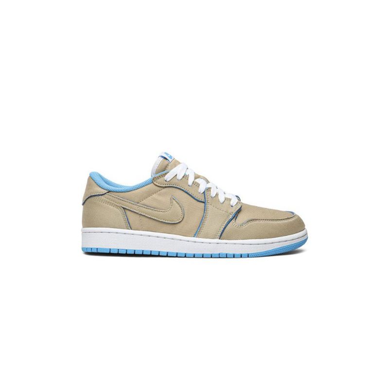 Air Jordan 1 Low Sb Khaki Blå Herresko