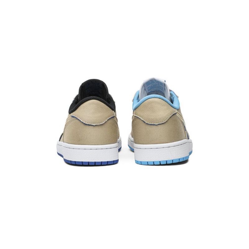 Air Jordan 1 Low Sb Khaki Blå Herresko