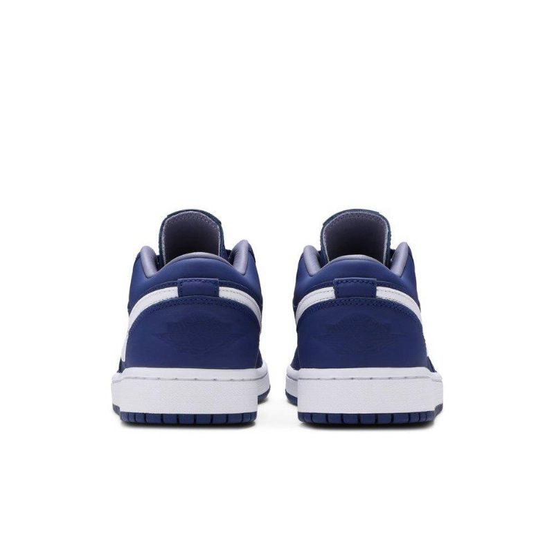 Air Jordan 1 Low Se Blå Hvit Damesko