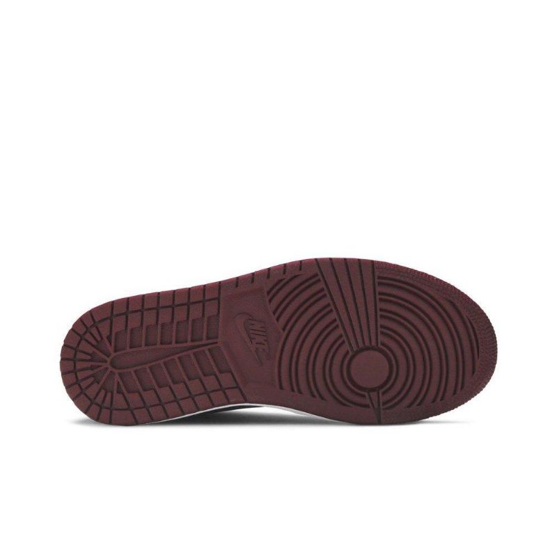 Air Jordan 1 Low Se Bordeaux Svart Hvit Damesko