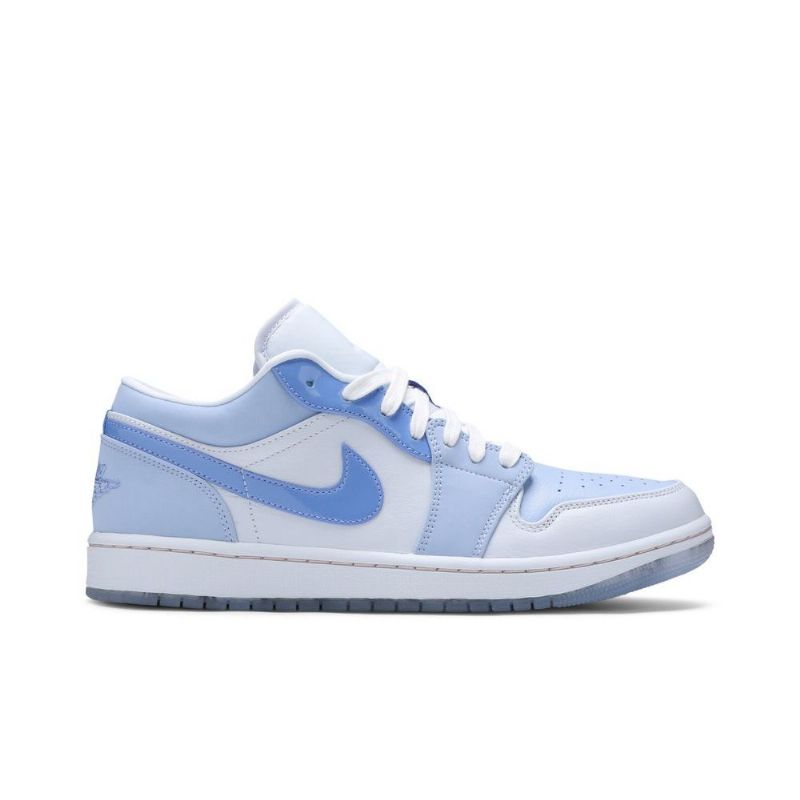Air Jordan 1 Low Se Gråblå Herresko