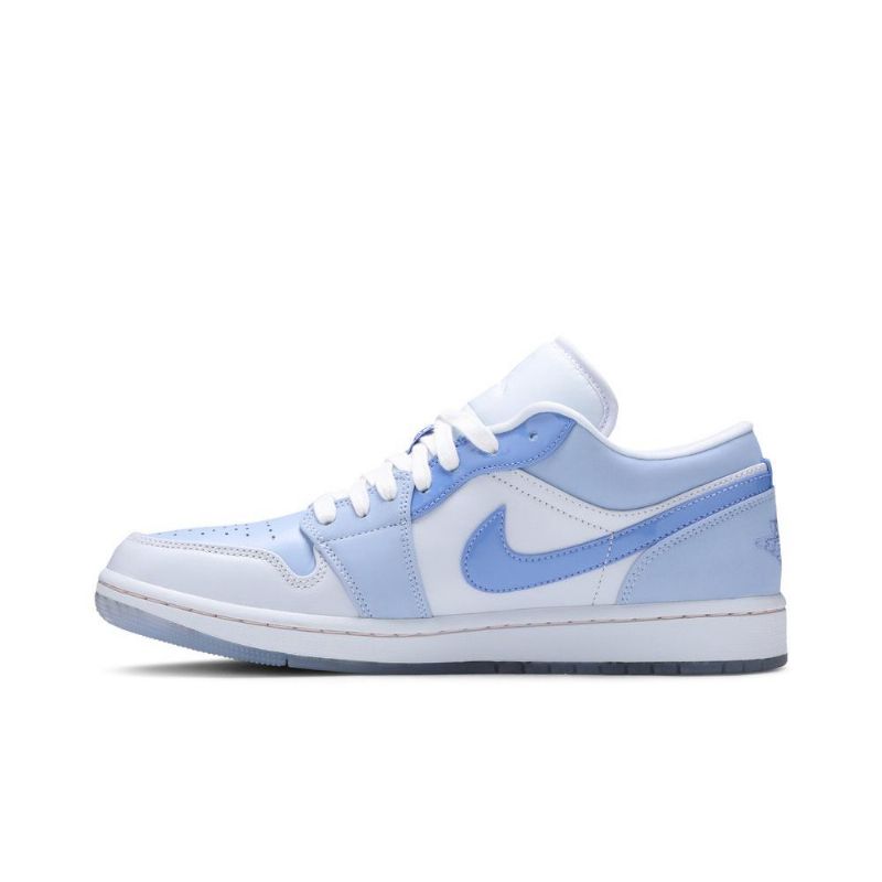 Air Jordan 1 Low Se Gråblå Herresko