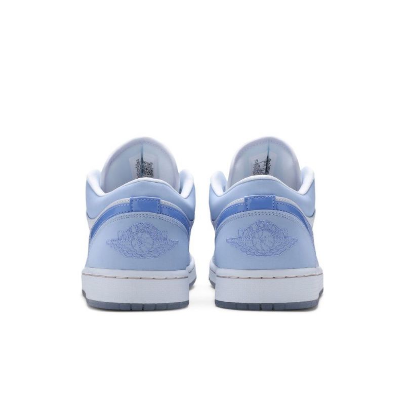 Air Jordan 1 Low Se Gråblå Herresko