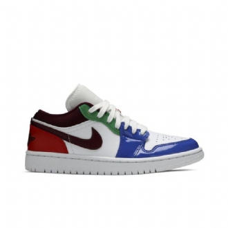 Air Jordan 1 Low Se Hvit Flerfarget Damesko