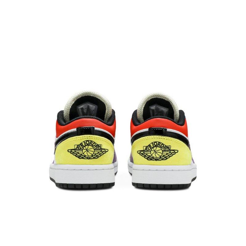Air Jordan 1 Low Se Hvit Flerfarget Damesko