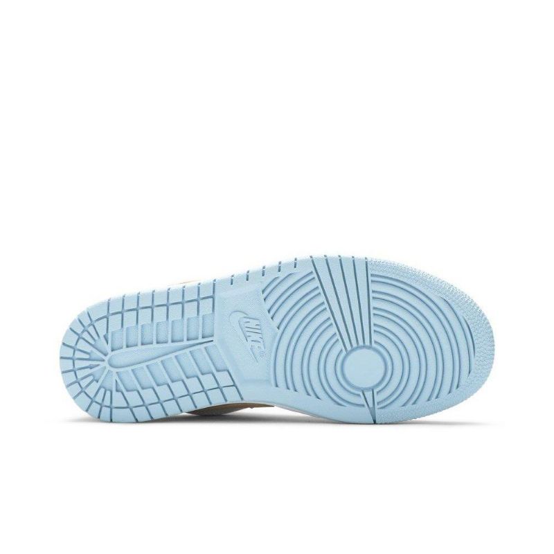 Air Jordan 1 Low Se Hvit Rød Brun Damesko