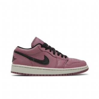 Air Jordan 1 Low Se Lilla Svarte Damesko