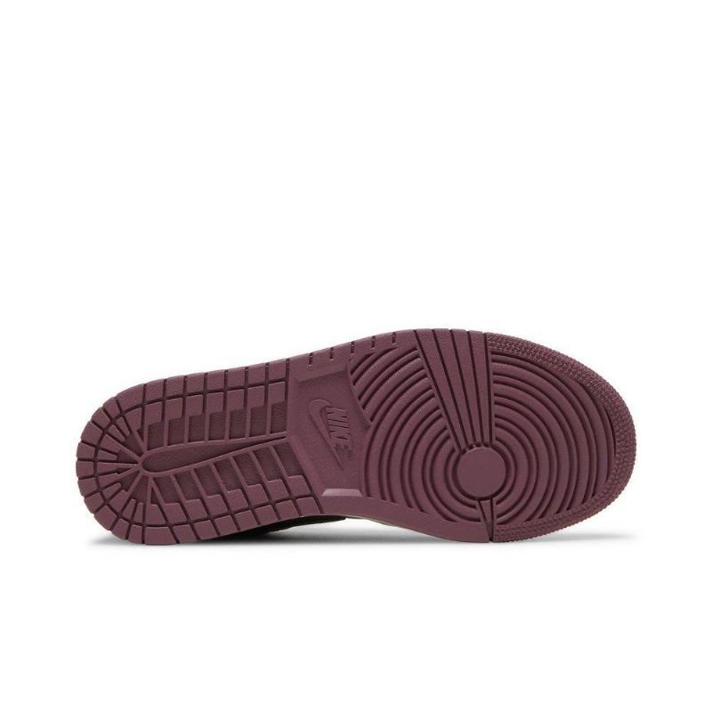 Air Jordan 1 Low Se Lilla Svarte Damesko