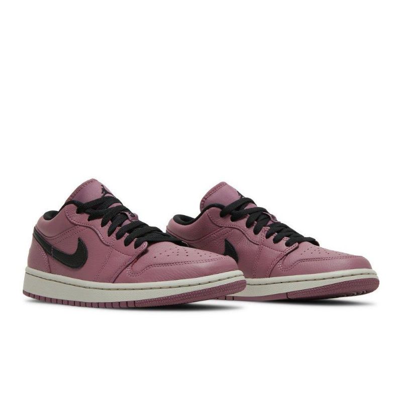Air Jordan 1 Low Se Lilla Svarte Damesko