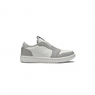 Air Jordan 1 Low Slip Hvit Grå Damesko