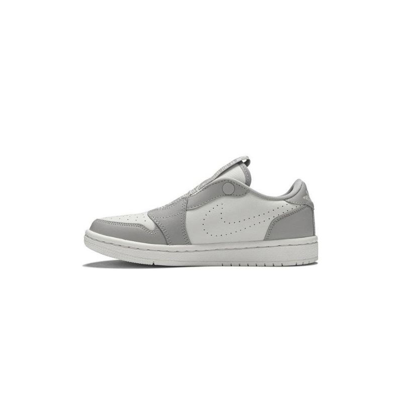 Air Jordan 1 Low Slip Hvit Grå Damesko