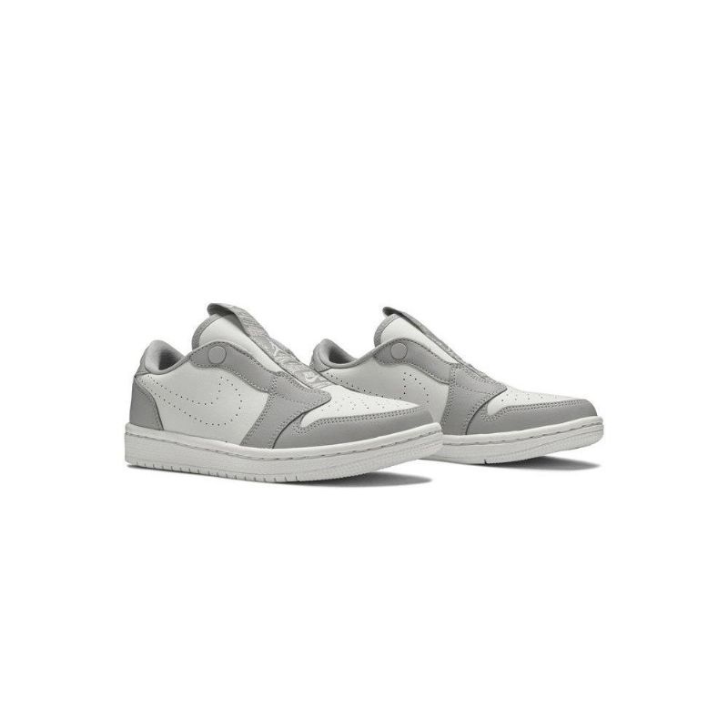 Air Jordan 1 Low Slip Hvit Grå Damesko