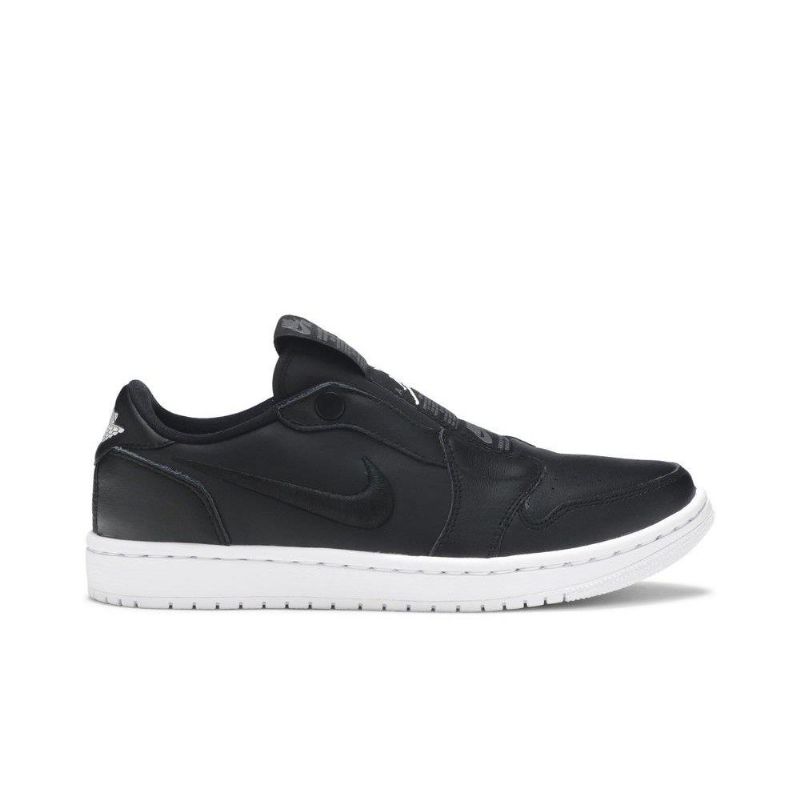 Air Jordan 1 Low Slip Svart Hvit Damesko