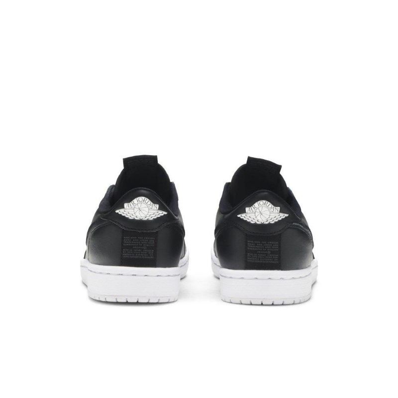 Air Jordan 1 Low Slip Svart Hvit Damesko