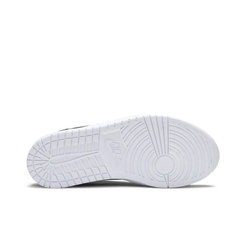 Air Jordan 1 Low Slip Svart Hvit Damesko