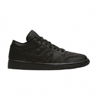 Air Jordan 1 Low Svarte Damesko