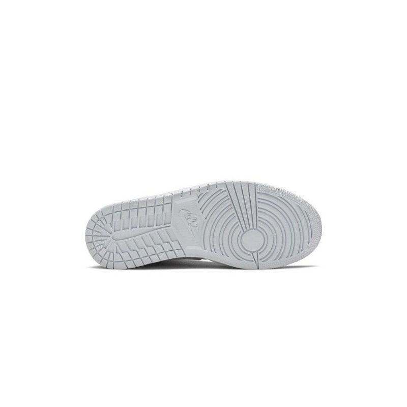 Air Jordan 1 Mid Grågrønne Damesko