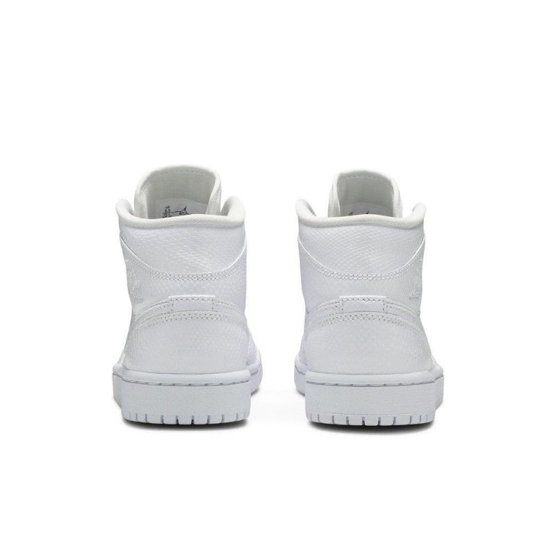 Air Jordan 1 Mid Hvit Damesko